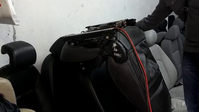 SAAB-3 - Передние кожаные сидения Saab смотреть онлайн