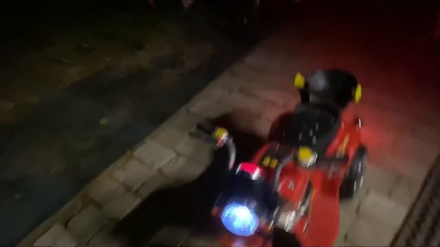 Ёлка на колёсах завершена? оттюнинговал мотоцикл дочки. смотреть онлайн