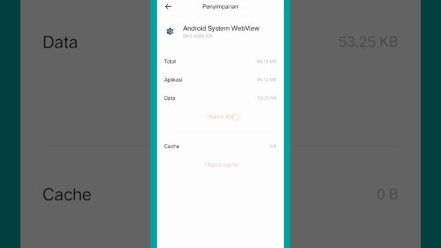Cara Menghapus Android System WebView Supaya Aplikasi HP Tidak Force Close Terus смотреть онлайн