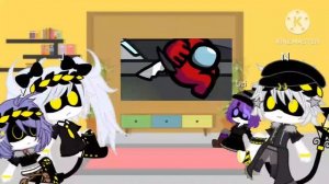 Murder Drones react to mini crewmate kills Murder Drones characters