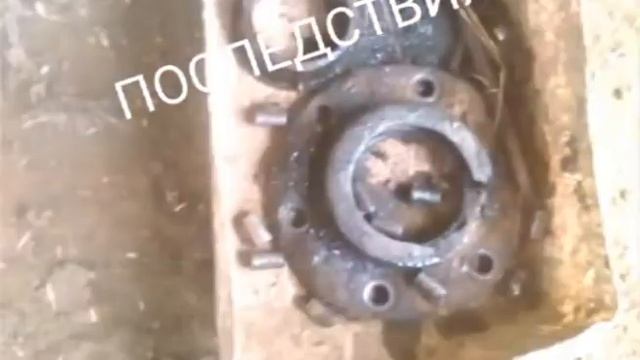 Ремонт левой бортовой трактора Т16!!! смотреть онлайн