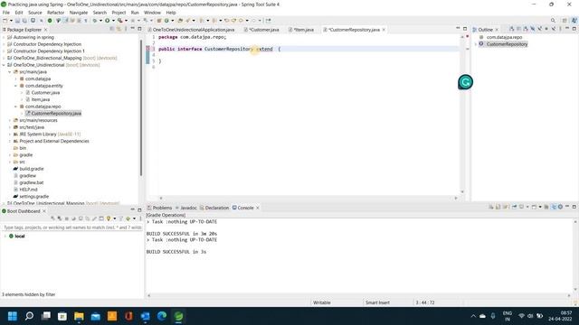 OneToOne mapping in spring boot Data JPA // in Telugu //Easy Learning Channel смотреть онлайн