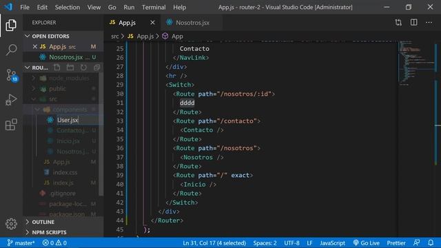 React Router [ #02 ] Rutas con Parámetros consumiendo una API смотреть онлайн