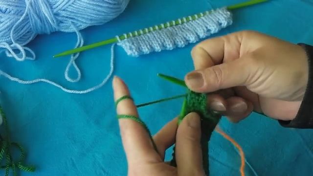 Fantezi Lastik Örgü Modeli Yapımı Ve Anlatımı