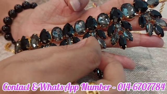 Womens Exclusive Accessories[CHOKER SET]Online Shopping ? in Malaysia ??#jewellery #youtuber смотреть онлайн