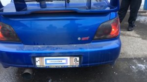 Тюнинг выхлопа Subaru Impreza WRX STI | Глушитель на электро - заслонке