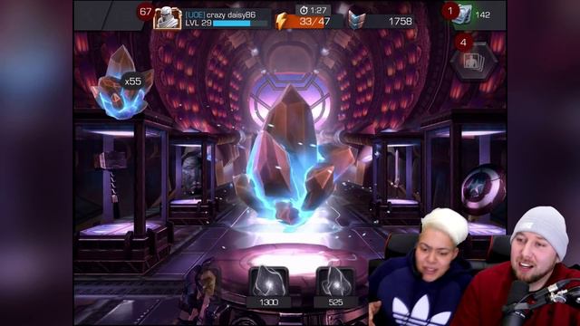 CRAZY DAISY OPENS 100 ARENA CRYSTALS | MARVEL: Contest of Champions (iOS/Android) смотреть онлайн