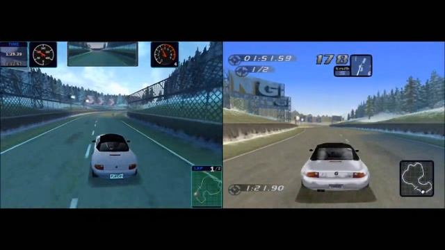 NFS High Stakes - PC Vs PS1 Comparison