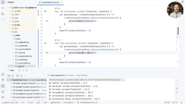 Threads vs Coroutines - ParallelMap Performance смотреть онлайн