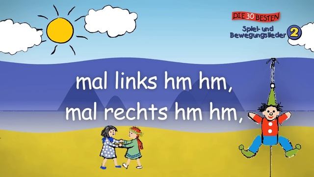 Ich bin der kleine Hampelmann - Die besten Spiel- und Bewegungslieder || Kinderlieder смотреть онлайн