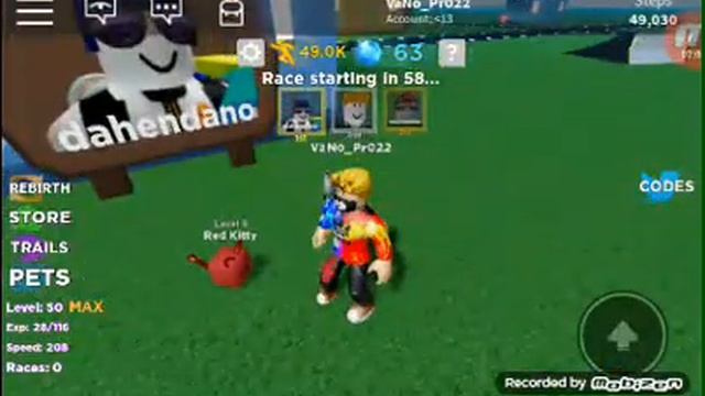 Roblox. 3 кода. Симулятор скорости. смотреть онлайн