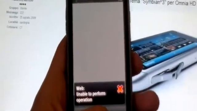 Symbian3 Theme Effects for S60v5 (i8910) смотреть онлайн