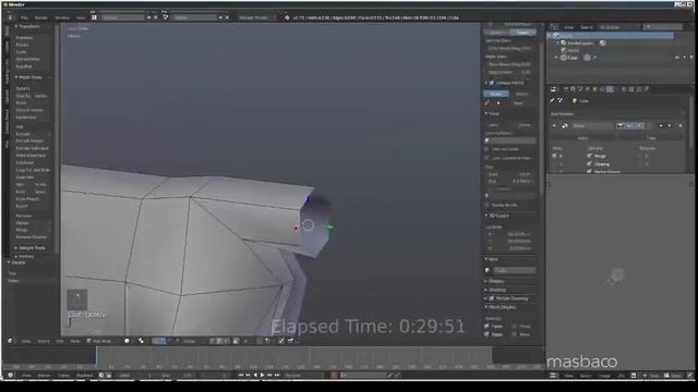 lets model simple low poly 3d neko cat in blender смотреть онлайн