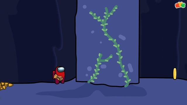 Mini Crewmate in Minecraft Zombie Apocalypse - Among Us Animation смотреть онлайн
