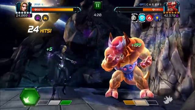AW Node 53 BWCV vs Mangog Unstoppable Armor T2 War | MCOC Marvel Contest of Champions смотреть онлайн