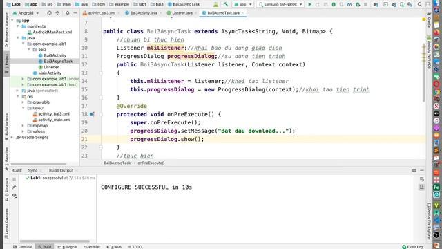 Android Networking - 1.31 - Sử dụng AsyncTask trong Android (1) смотреть онлайн