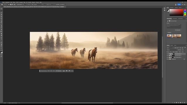 Photoshop Beta - Generative Fill - Firefly смотреть онлайн