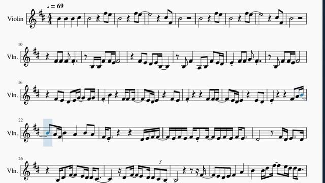 Violin Sheet Music: How to play Bittersweet by Lianne La Havas смотреть онлайн
