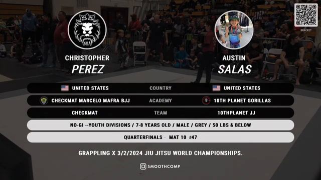 [Mat 10] Grappling X 3/2/2024 Jiu Jitsu World Championships. смотреть онлайн