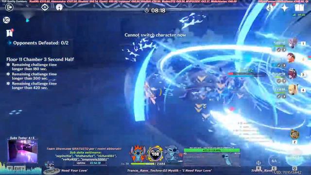 TOTALLY F2P Account: Abyss 1.5 with 36 Stars?! ~ Genshin Impact ITA смотреть онлайн