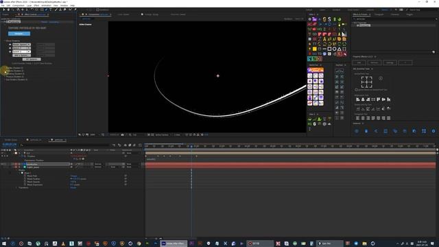 After Effects PARTICULAR LIGHT STREAKS Tutorial смотреть онлайн