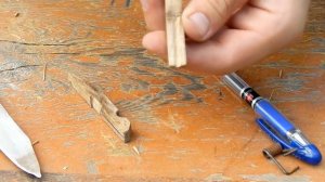 Спичкострел из прищепки