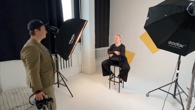 Проф и не проф модель. Как работать с моделью в кадре. смотреть онлайн