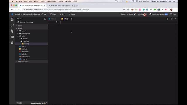 05 React Redux ShoppingCart : Create Redux Store смотреть онлайн