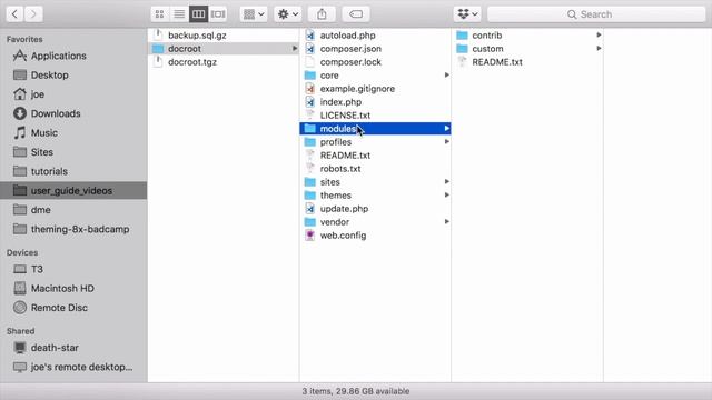 Drupal 8 User Guide: 11.6. Manually Downloading Module or Theme Files смотреть онлайн