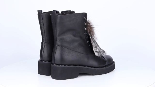 Ботинки с меховым декором ditto 6030 смотреть онлайн