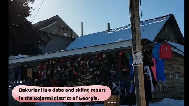 Winter in Borjomi and Bakuriani, Georgia смотреть онлайн