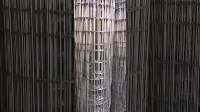 Сетка сварная оцинкованная "Декор". Сетка для заборов и ограждений. смотреть онлайн