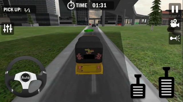 City Tuk Tuk Rickshaw Driver - Tuk Tuk Indian Taxi Driving Simulator | Android Gameplay смотреть онлайн