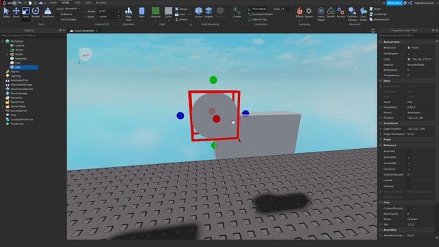 How to make parts have curves | Roblox Studio смотреть онлайн
