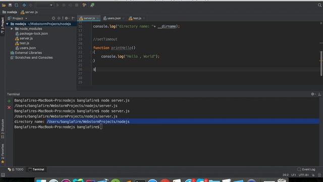 NodeJS Tutorial For Beginners Part12# Global Objects Example смотреть онлайн