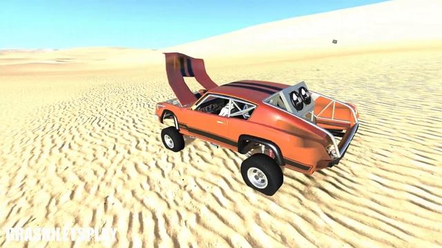 Satisfying Rollover Crashes #2 - BeamNG Drive | Crashi Letsplay