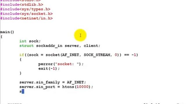 Hello World Tcp Server Using Sockets смотреть онлайн