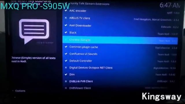 Kingsway MXQ PRO Amlogic S905W Andriod 7 1 Kodi 17 3 TV BOX смотреть онлайн