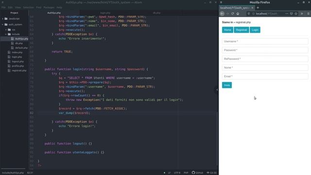 [IT] #6 - Sistema di autenticazione in php - Login utenti смотреть онлайн