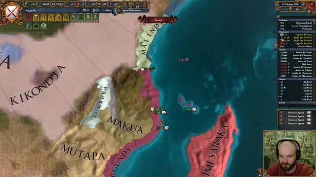 EU4 - Бургундия - 104 - Very Hard - (The Burgundian Conquest, 1.29.6, Burgundy, Europa Universalis смотреть онлайн