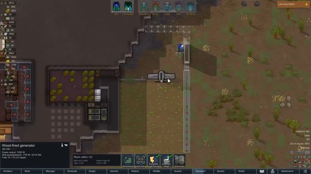 Rimworld Tutorial and Playthrough 025: Quarter Century Special: Caravan Arrives at HUGE Secret Base смотреть онлайн