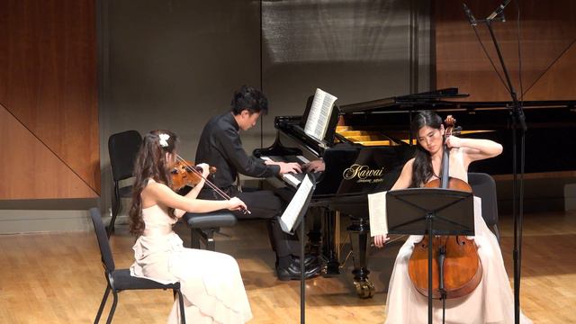 Dvorak Piano Trio No.4 in E minor, Op.90 "Dumky" 1st and 2nd mov. смотреть онлайн