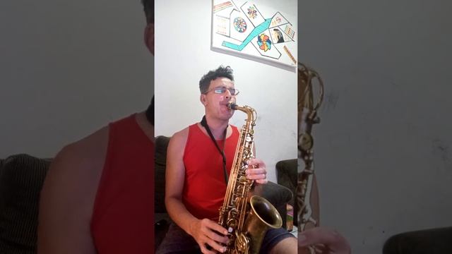 sax alto Michael e boquinha Jumbo Java BLUE a45.... смотреть онлайн