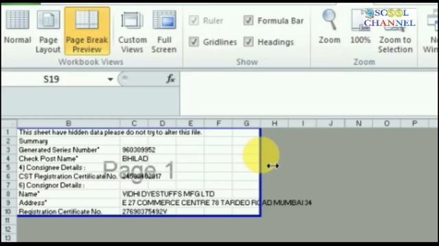 How to Enable Page Break Option in MS Office Excel 2007,2010,2013? смотреть онлайн