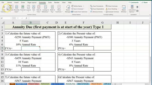 Time Value of Money Using Excel Financial Functions смотреть онлайн