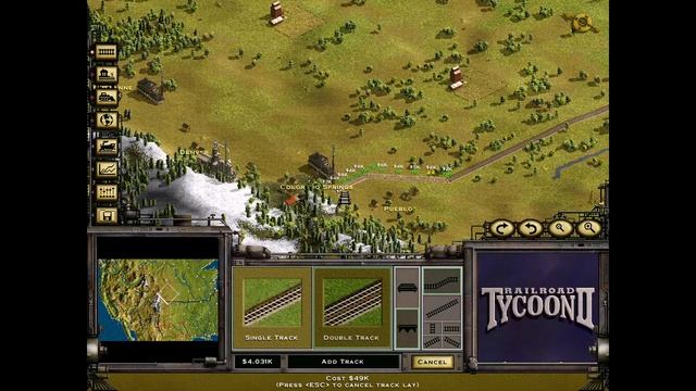 Railroad Tycoon 2 Platinum - Classic campaign - 3 -Bridging a Nation - Hard - Walkthrough gamepla смотреть онлайн