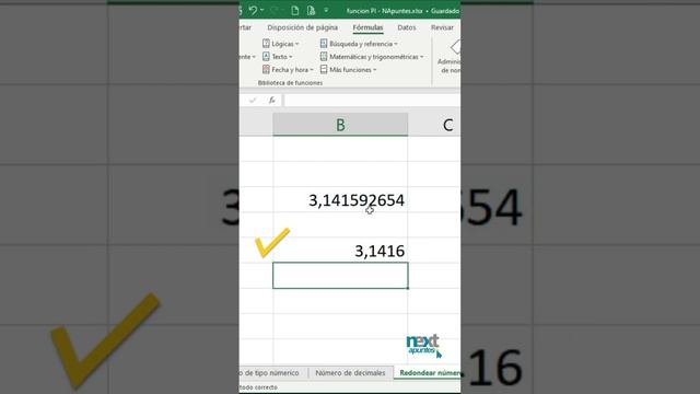 Redondear el resultado de la función PI смотреть онлайн