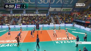 ВК «Кузбасс» в упорной борьбе одолел «Динамо-Ло»