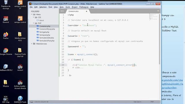 Conexion Mysql Con Php смотреть онлайн