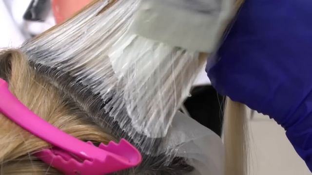 Осветление краской ранее окрашенных волос в блонд без желтизны. Блонд БЕЗ ПОРОШКА! Artego Артего. смотреть онлайн